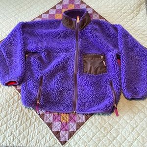 Vintage Blue Patagonia Deep-Pile Fleece XL